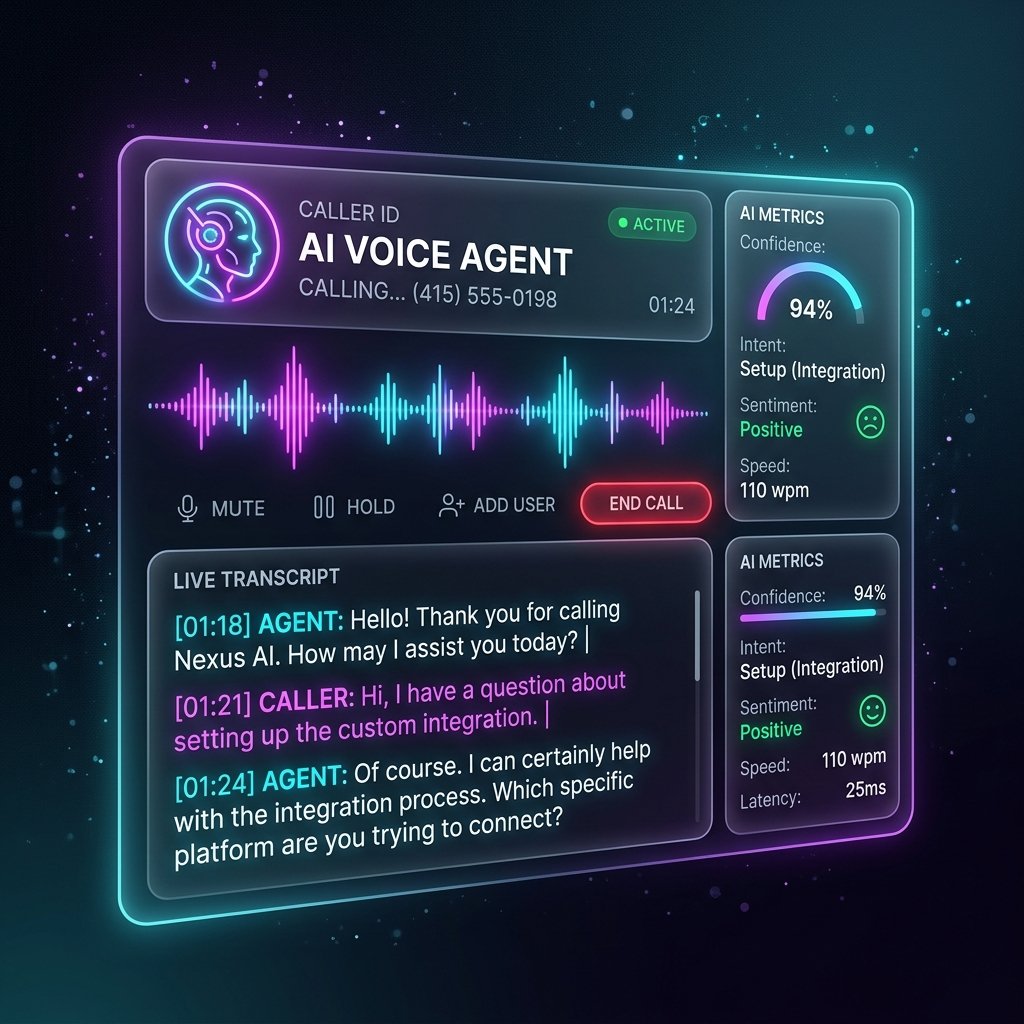Voice agent interface